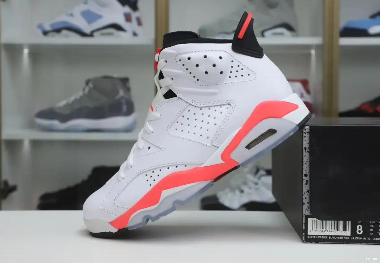 Jordan Retroinfrared White 6 Air 0613
